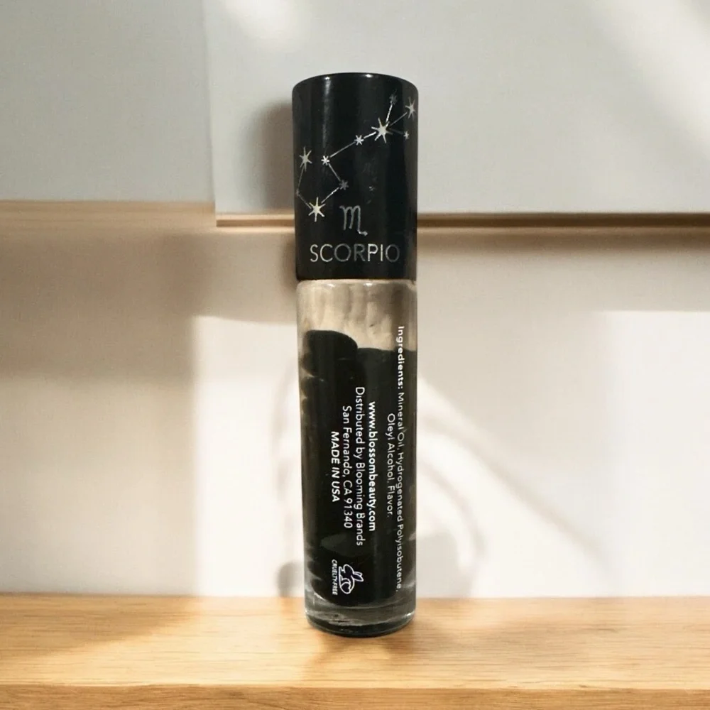 Blossom Scorpio Zodiac Lip Gloss – Vanilla Scented w/ Crystals